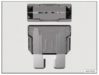 Fig. 1 Fusible fundido (representación esquemática).